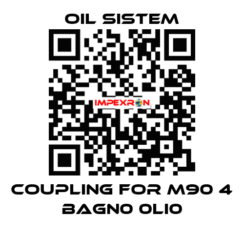 coupling for M90 4 BAGN0 0LI0 Oil Sistem