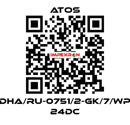 DHA/RU-0751/2-GK/7/WP 24DC Atos