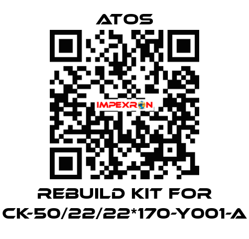 rebuild kit for CK-50/22/22*170-Y001-A Atos