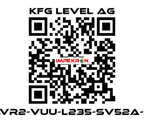 ALVR2-VUU-L235-SV52A-Ex KFG Level AG
