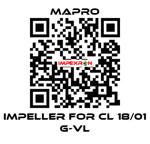 IMPELLER for CL 18/01 G-VL Mapro