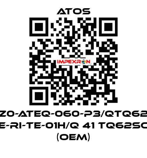 DHZ0-ATEQ-060-P3/QTQ62SC E-RI-TE-01H/Q 41 TQ62SC (OEM) Atos
