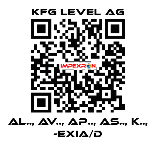 AL.., AV.., AP.., AS.., K.., -Exia/D KFG Level AG