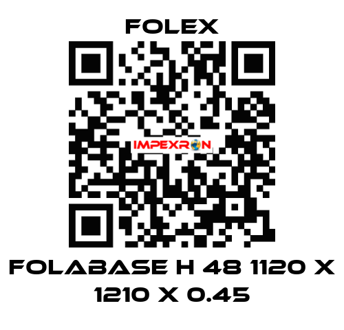 Folabase H 48 1120 x 1210 x 0.45 Folex