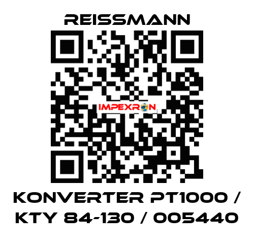 Konverter Pt1000 / KTY 84-130 / 005440 Reissmann