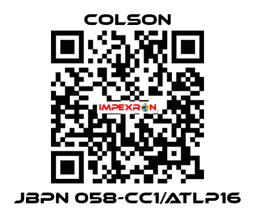 JBPN 058-CC1/ATLP16 Colson