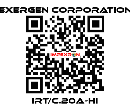 IRT/C.20A-HI Exergen Corporation