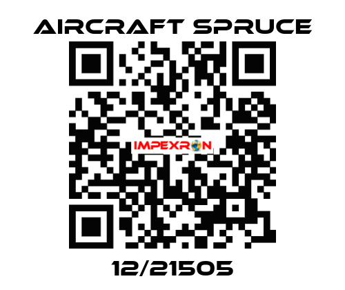 12/21505 Aircraft Spruce