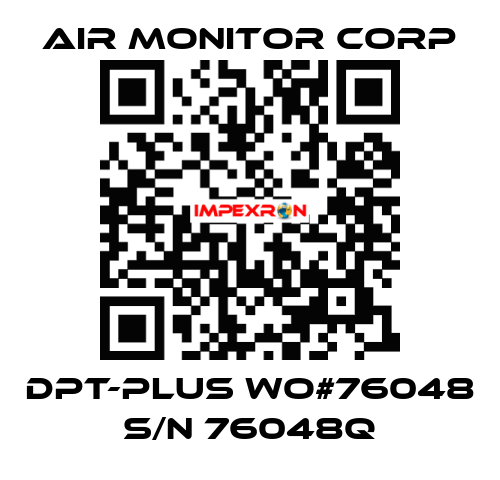 DPT-plus WO#76048 S/N 76048Q AIR MONITOR CORP