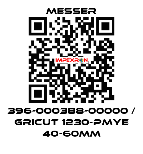 396-000388-00000 / GRICUT 1230-PMYE 40-60MM Messer