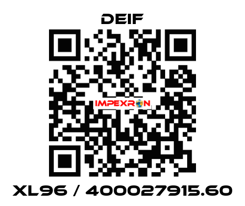 XL96 / 400027915.60 Deif