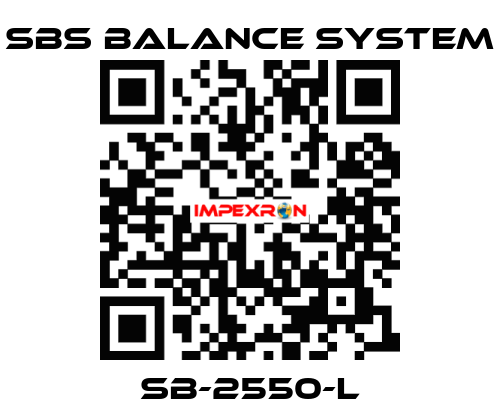 SB-2550-L SBS BALANCE SYSTEM