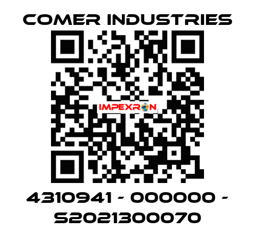 4310941 - 000000 - S2021300070 Comer Industries