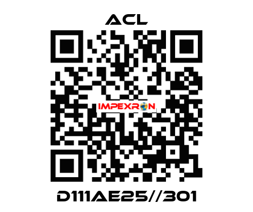 D111AE25//301 ACL