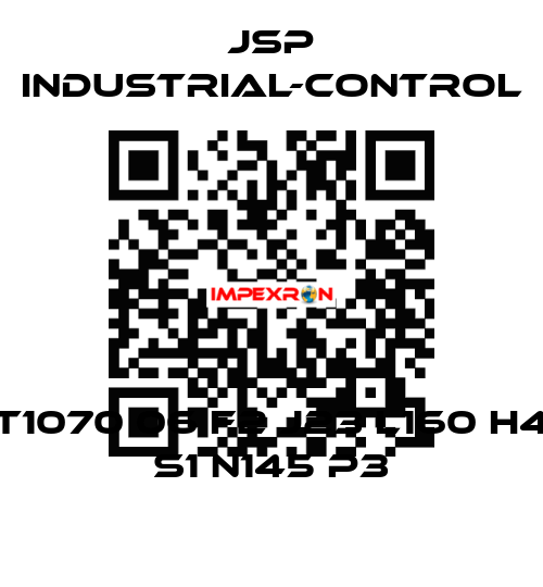 T1070 06 F2 J23 L160 H4 S1 N145 P3 JSP Industrial-Control