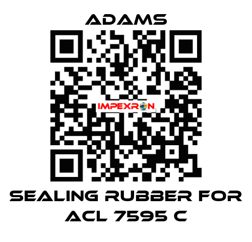 Sealing rubber for ACL 7595 C ADAMS