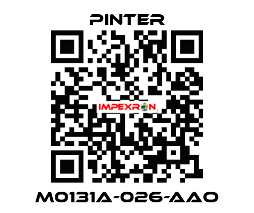 M0131A-026-AAO Pinter