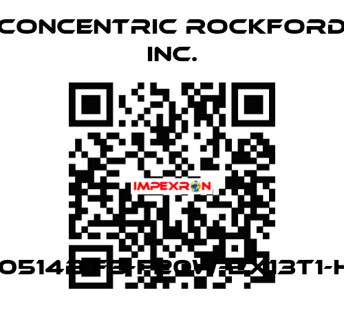 21061510514B,f3-F20W-2X13T1-H12D10R Concentric Rockford Inc.