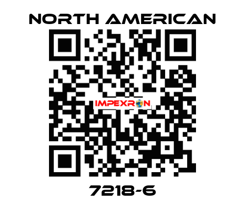7218-6 NORTH AMERICAN