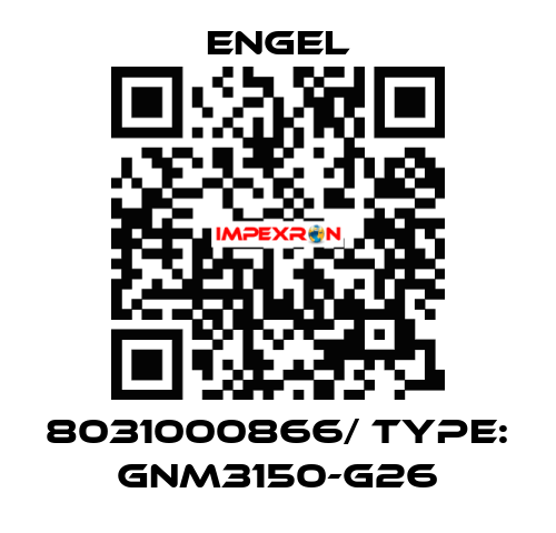 8031000866/ TYPE: GNM3150-G26 ENGEL