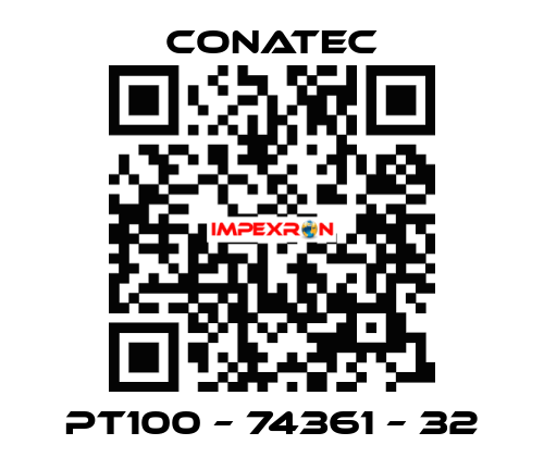 PT100 – 74361 – 32 Conatec