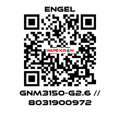 GNM3150-G2.6 // 8031900972 ENGEL