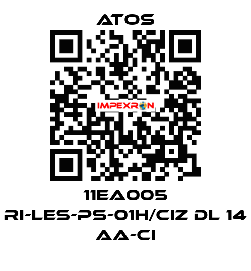 11EA005 RI-LES-PS-01H/CIZ DL 14 AA-CI Atos