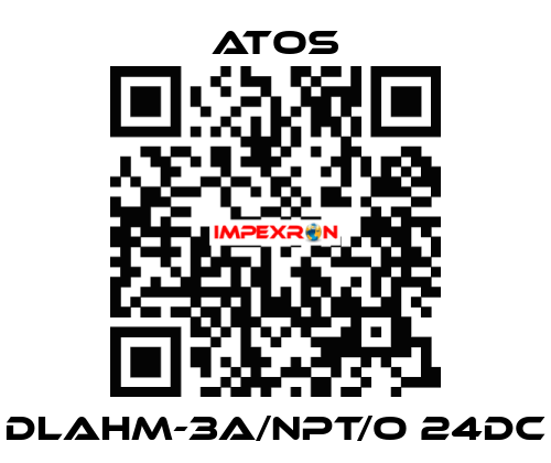 DLAHM-3A/NPT/O 24DC Atos
