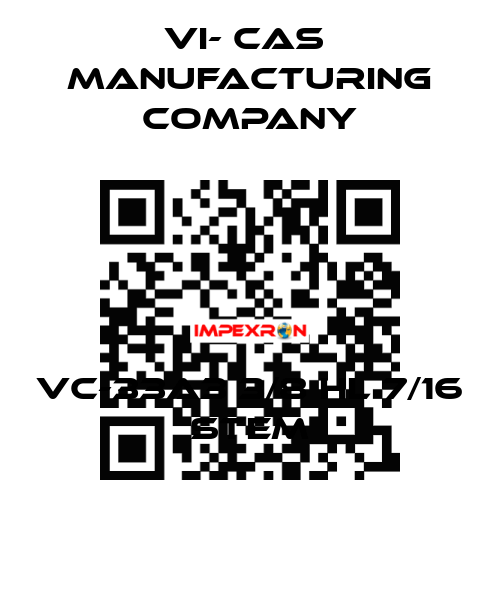 VC-33A3 3/8 HL 7/16 STEM VI- CAS  Manufacturing Company