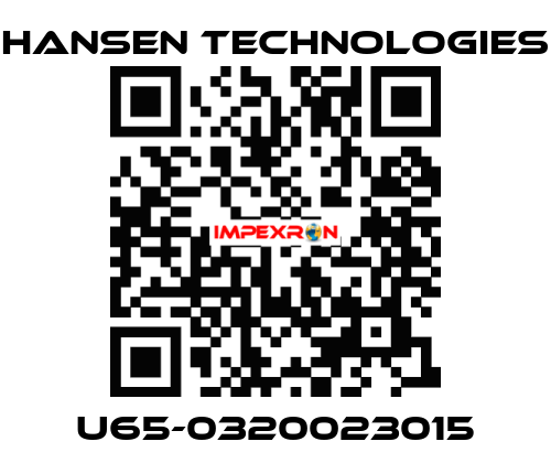 U65-0320023015 HANSEN TECHNOLOGIES