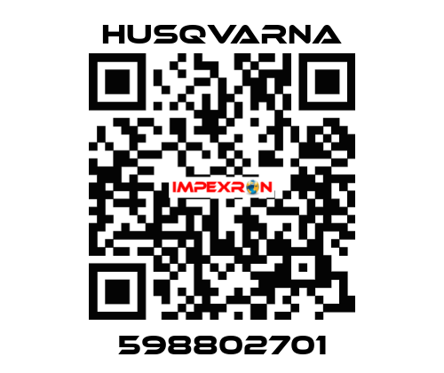 598802701 Husqvarna