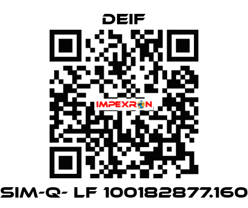 SIM-Q- LF 100182877.160 Deif