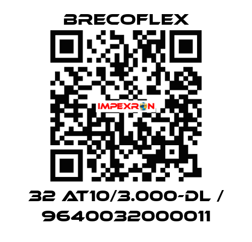 32 AT10/3.000-DL / 9640032000011 Brecoflex