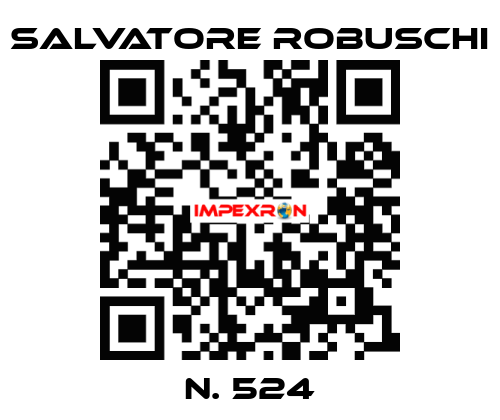 N. 524 SALVATORE ROBUSCHI
