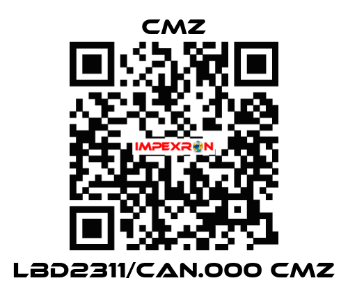 LBD2311/CAN.000 CMZ CMZ
