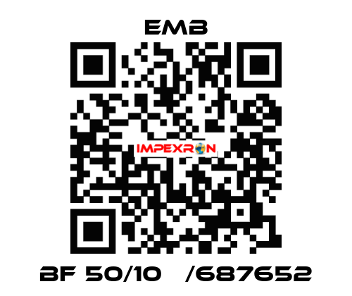 BF 50/10   /687652 Emb