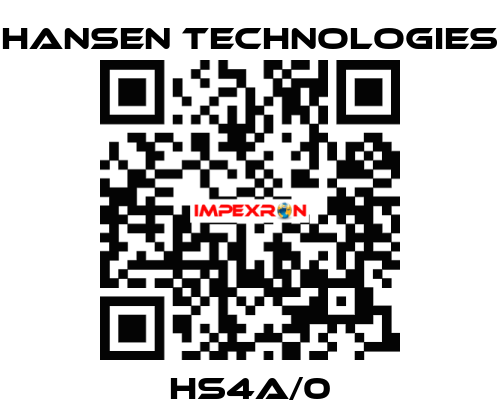 HS4A/0 HANSEN TECHNOLOGIES