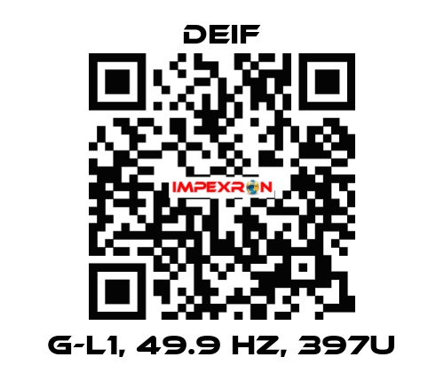 G-L1, 49.9 Hz, 397U Deif