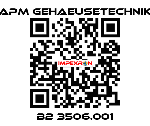 B2 3506.001 APM GEHAEUSETECHNIK