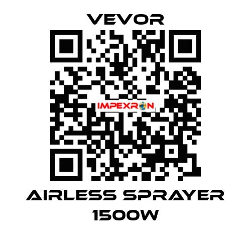 Airless Sprayer 1500W VEVOR