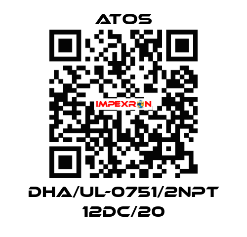 DHA/UL-0751/2NPT 12DC/20 Atos