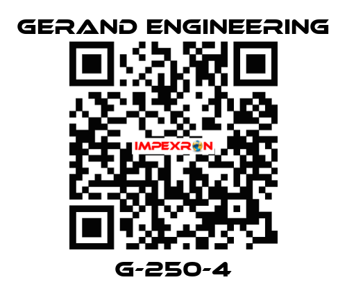 G-250-4 Gerand Engineering