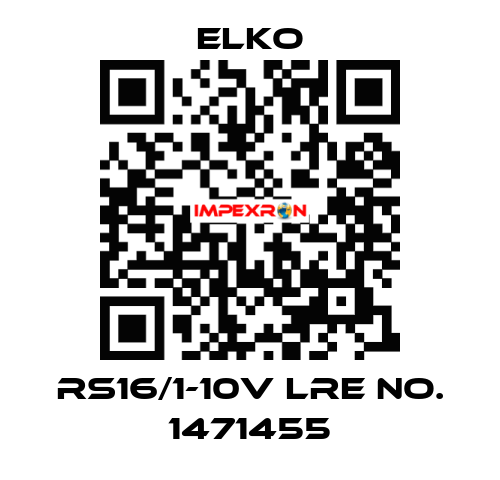 RS16/1-10V LRE No. 1471455 Elko