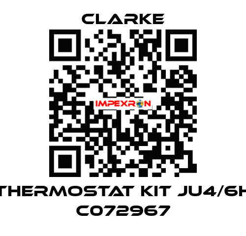THERMOSTAT KIT JU4/6H C072967 Clarke