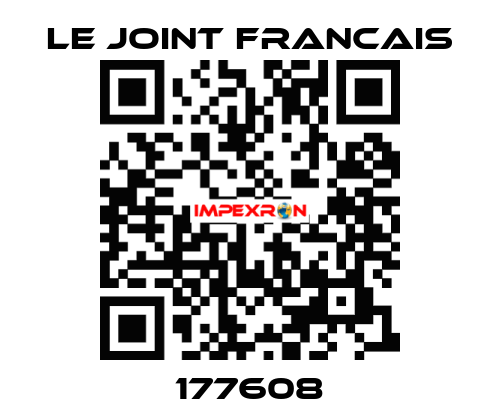 177608 LE JOINT FRANCAIS