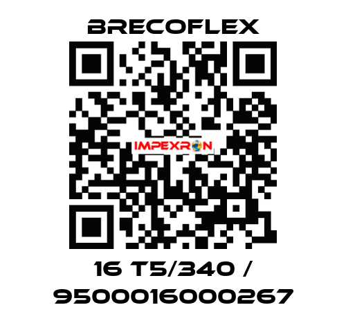 16 T5/340 / 9500016000267 Brecoflex