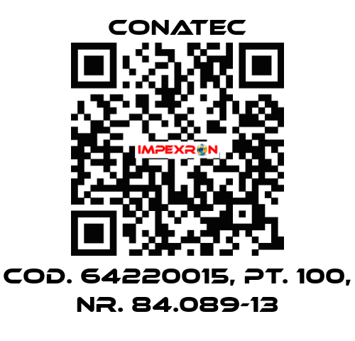 cod. 64220015, pt. 100, nr. 84.089-13 Conatec