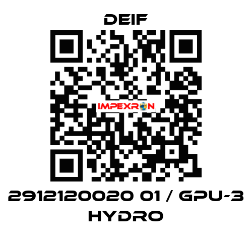 2912120020 01 / GPU-3 Hydro Deif