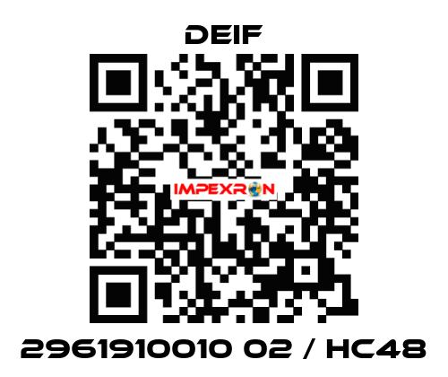 2961910010 02 / HC48 Deif