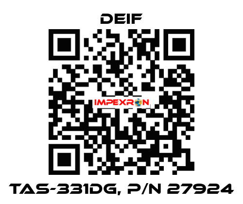 TAS-331DG, p/n 27924 Deif